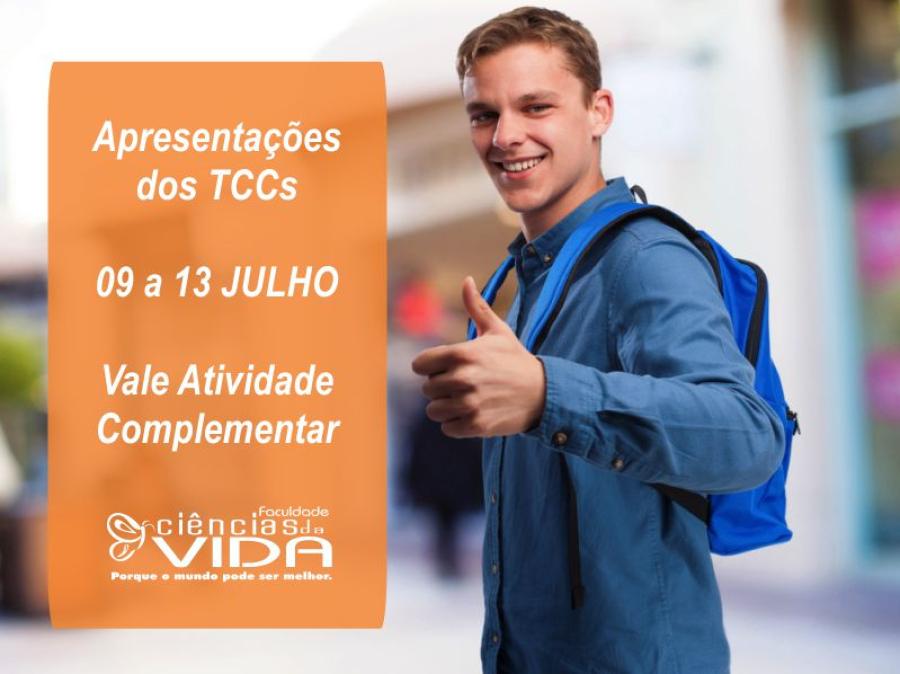 Confira o cronograma das apresentações dos TCCs 2018-1