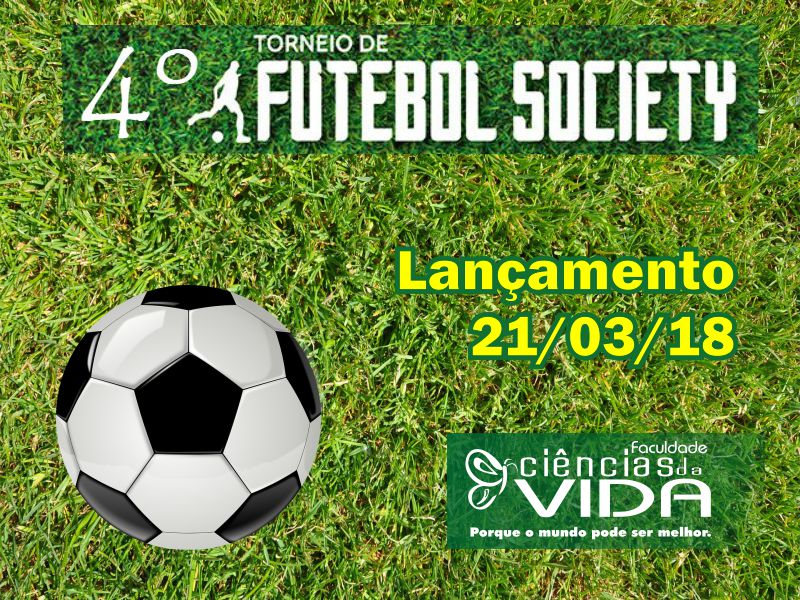 Lançamento do 4º Torneio de Futebol Society da FCV