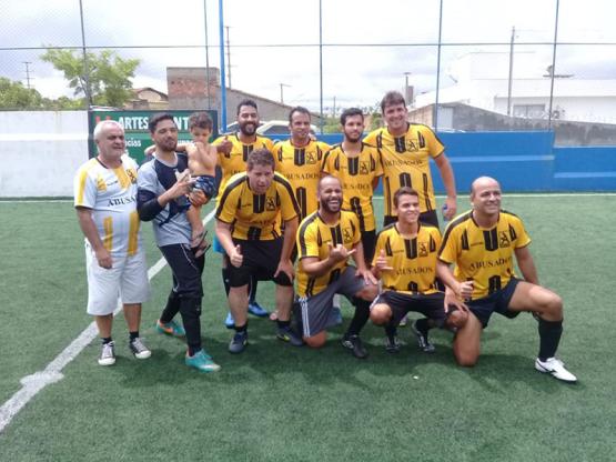 Vencedores do 5º Torneio de futebol society FCV