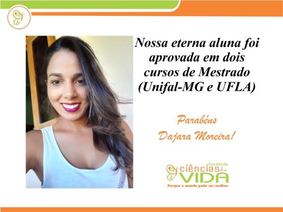 Nossa eterna aluna foi aprovada em dois cursos de Mestrado