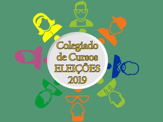 Resultado das eleições de Discentes e Docentes representantes do Colegiado de Cursos