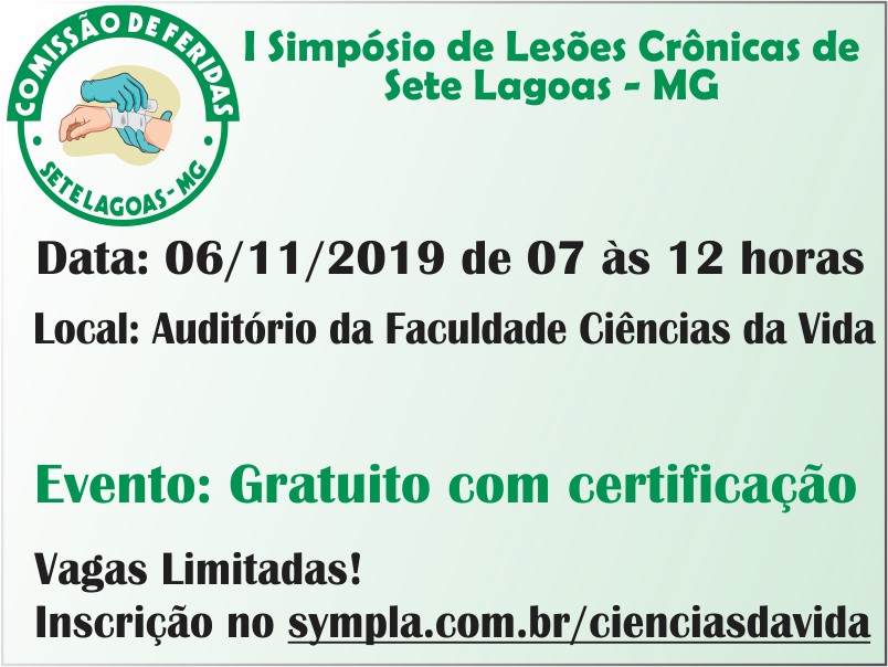 I SIMPÓSIO DE LESÕES CRÔNICAS