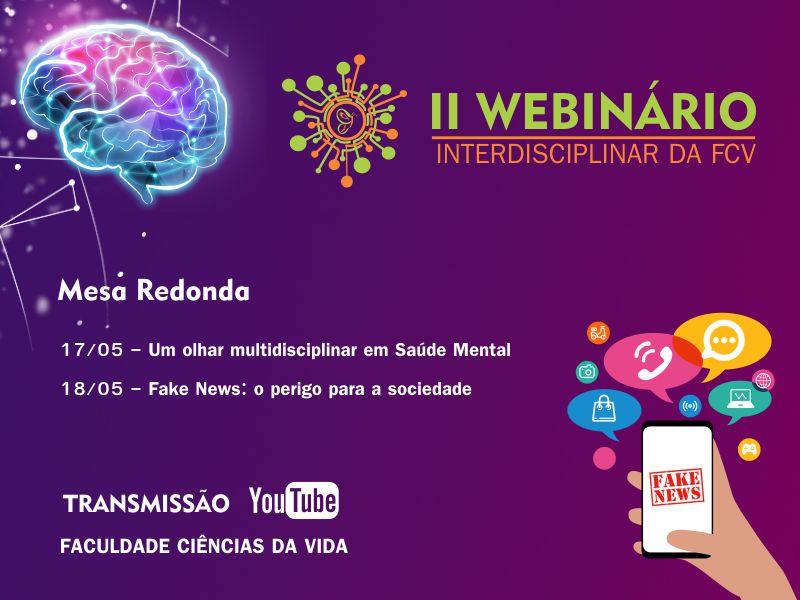 II WEBINÁRIO INTERDISCIPLINAR DA FACULDADE CIÊNCIAS DA VIDA