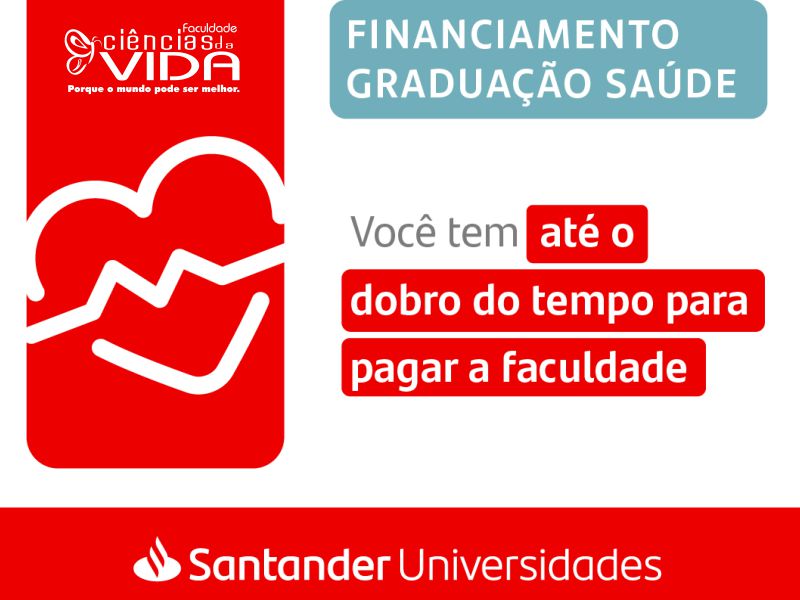 FCV e Santander traz financiamento estudantil na área da saúde
