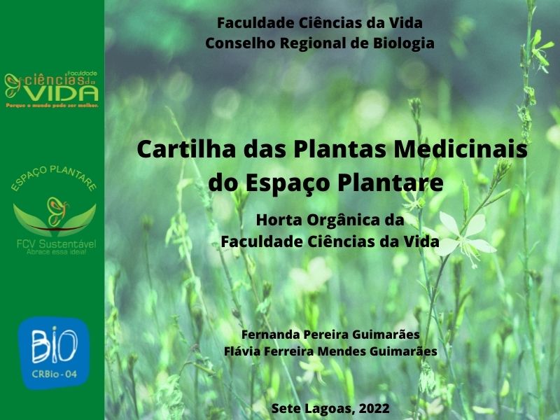 Cartilha das plantas medicinais do Espaço Plantare