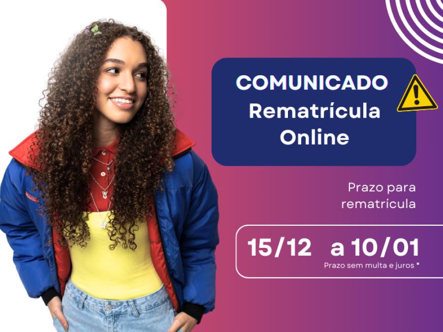 Rematrícula online 2023